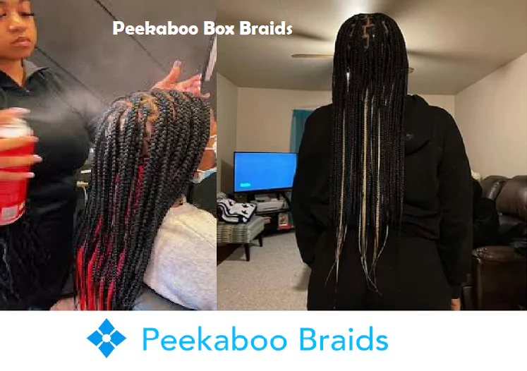Peekaboo Box Braids