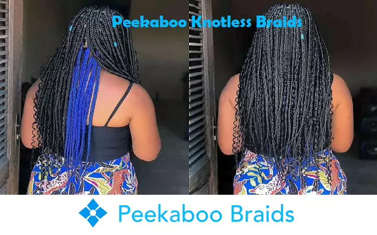 Peekaboo Braids Trendy Styles