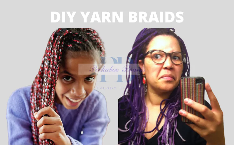 DIY Yarn Braids