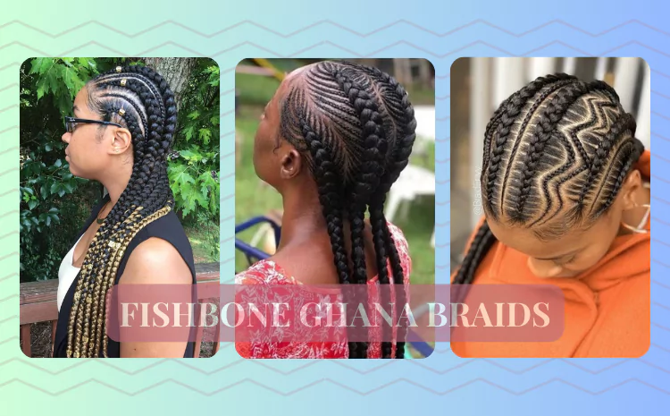 Fishbone Ghana Braids
