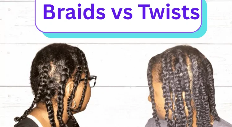 Braids vs Twists