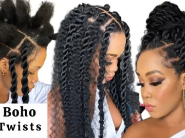 boho twists