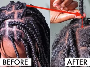 does braiding your hair help your hair grow​