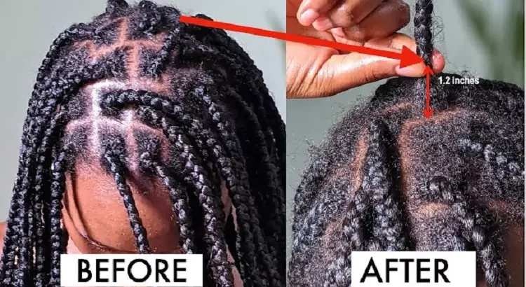 does braiding your hair help your hair grow​